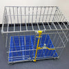 Galvanized Steel-Bar Dog Crate for Indoor or Outdoor Use