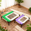 Elevated Pet Cot with Removable Washable Cover