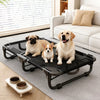 Foldable Elevated Pet Cot with Breathable Mesh