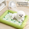 Cooling Fabric Pet Bed with Removable Cover