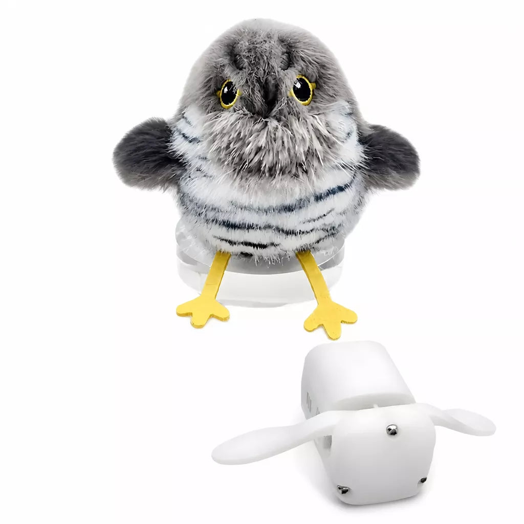 Automatic Flying Bird Cat Toy with Fluttering Wings