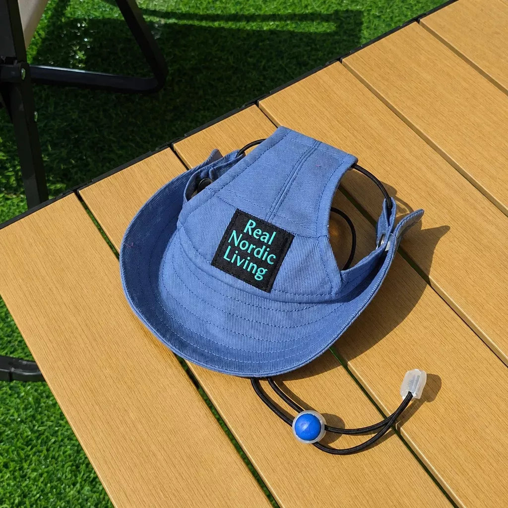 Canvas Outdoor Hat for Dogs and Cats