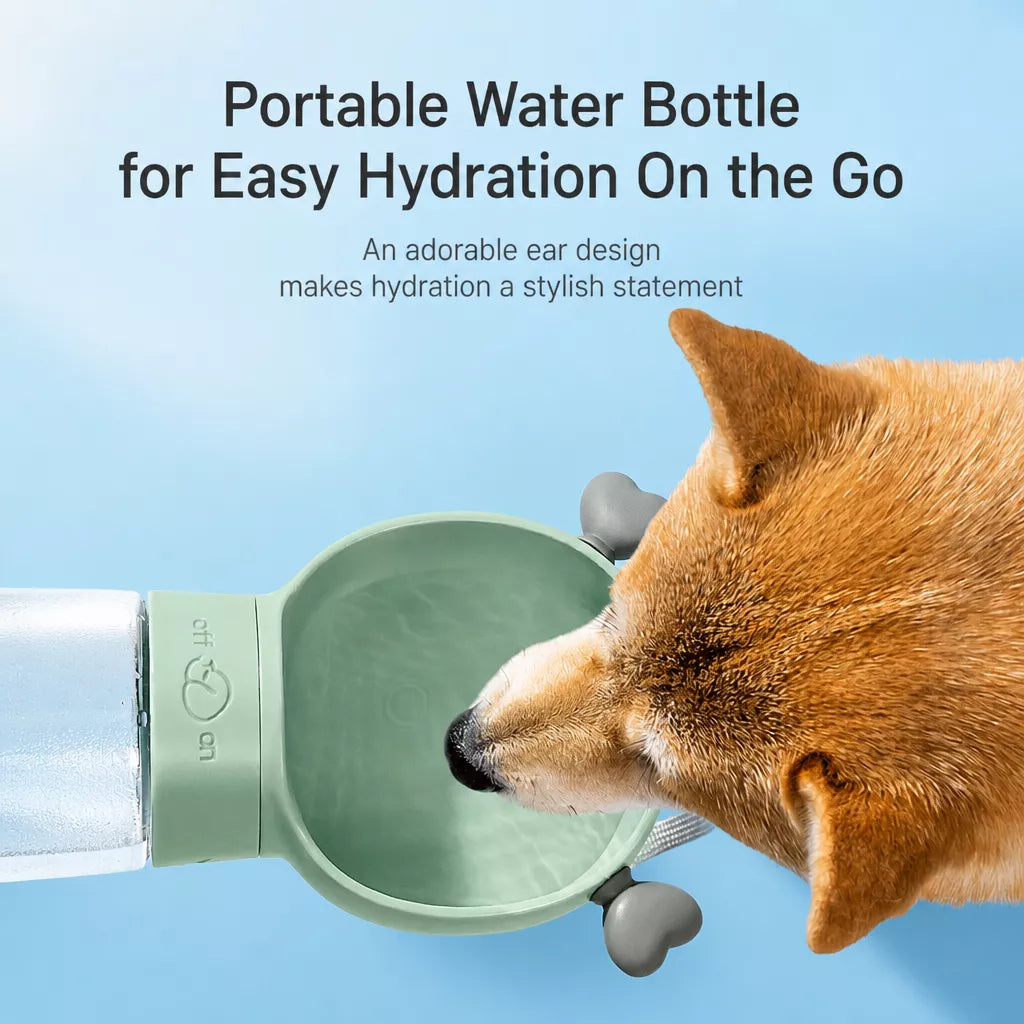 Portable Foldable Dog Water Bottle