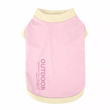 Lightweight Printed Color-Block Dog Vest