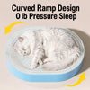 Oval Corrugated Cardboard Scratcher Bed for Cats