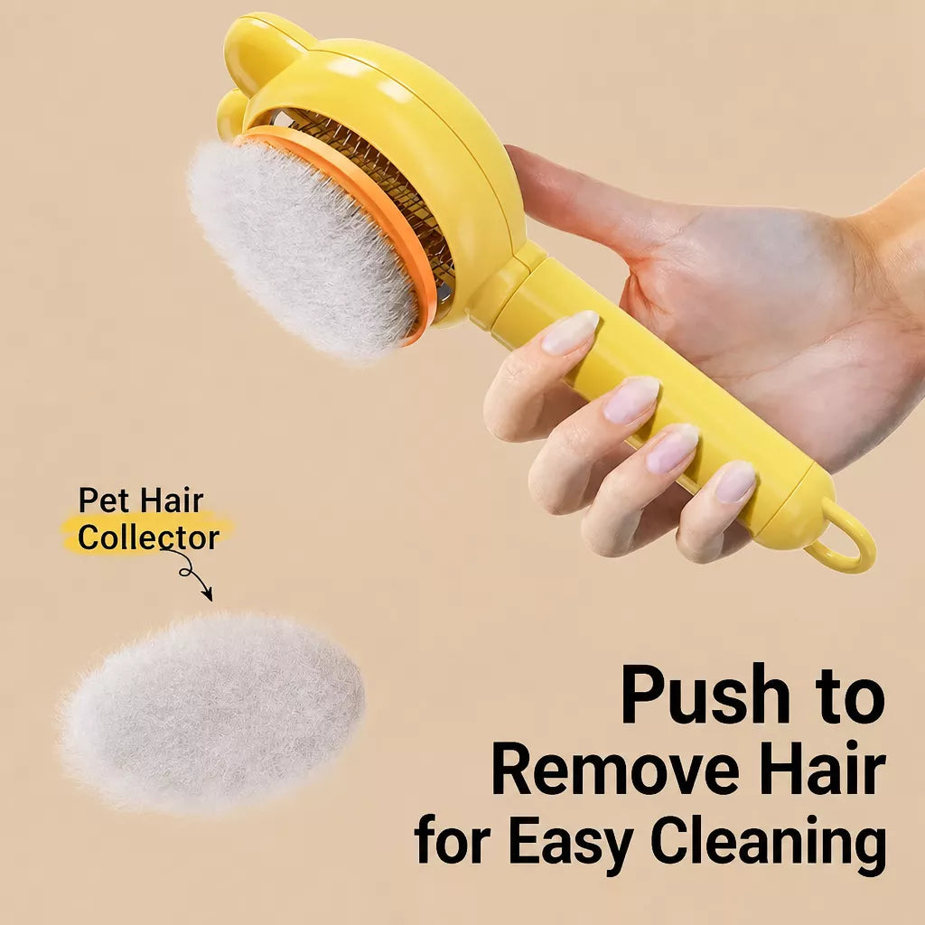 Slicker Brush for Long-Haired Dogs and Cats | PawMerry