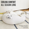 Semi-Enclosed Washable Pet Bed for Cats & Dogs