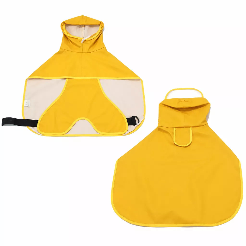 Full-Coverage Dog Raincoat Cape