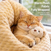 Enclosed Chicken Butt Cat Bed