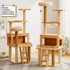 Multi-Level Cat Tree with Scratching Posts and Space Pod