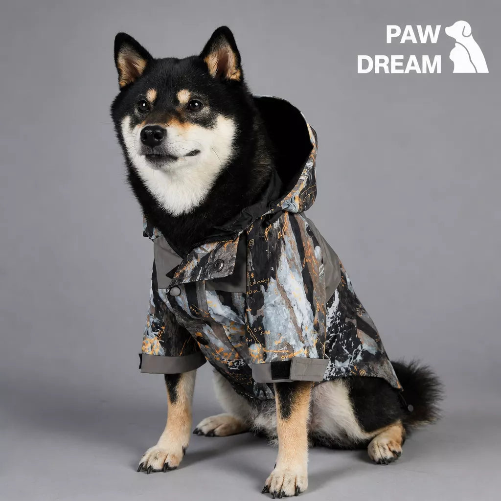 Dog Rain Jacket – Wind- and Water-Resistant Outdoor Coat