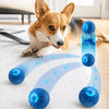 Interactive Squeaky Jumping Ball Dog Toy