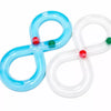 Figure-Eight Track Ball Toy for Cats