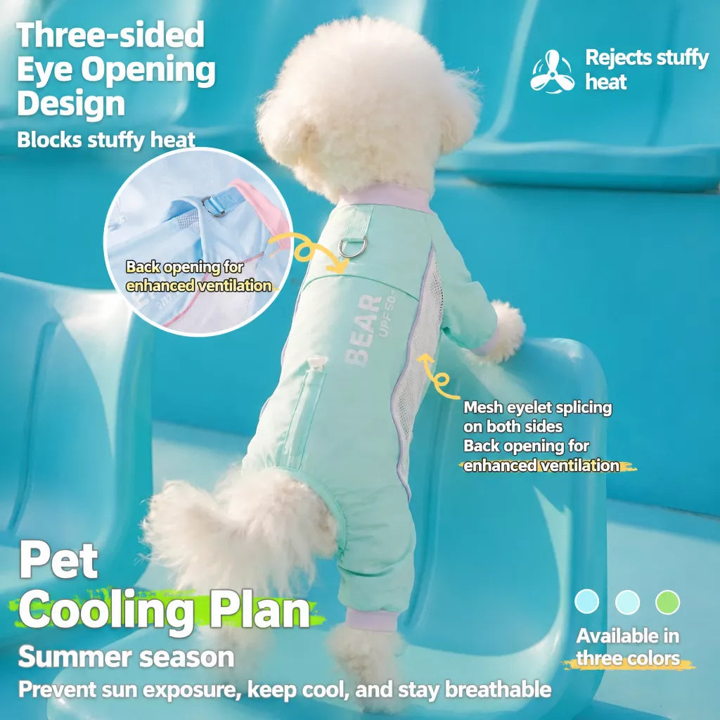 Lightweight Four-Leg Summer Dog Shirt