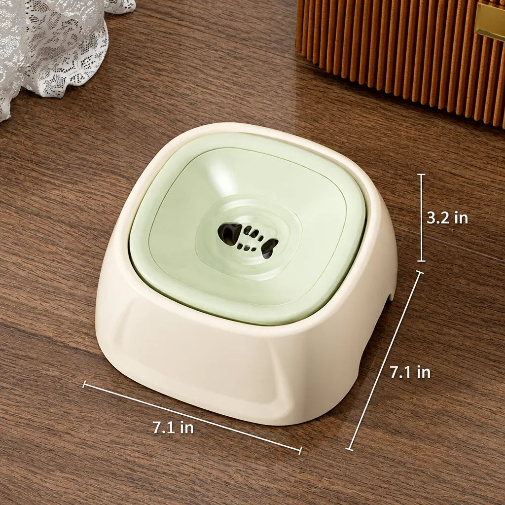 Floating Plastic Water Bowl for Dogs and Cats