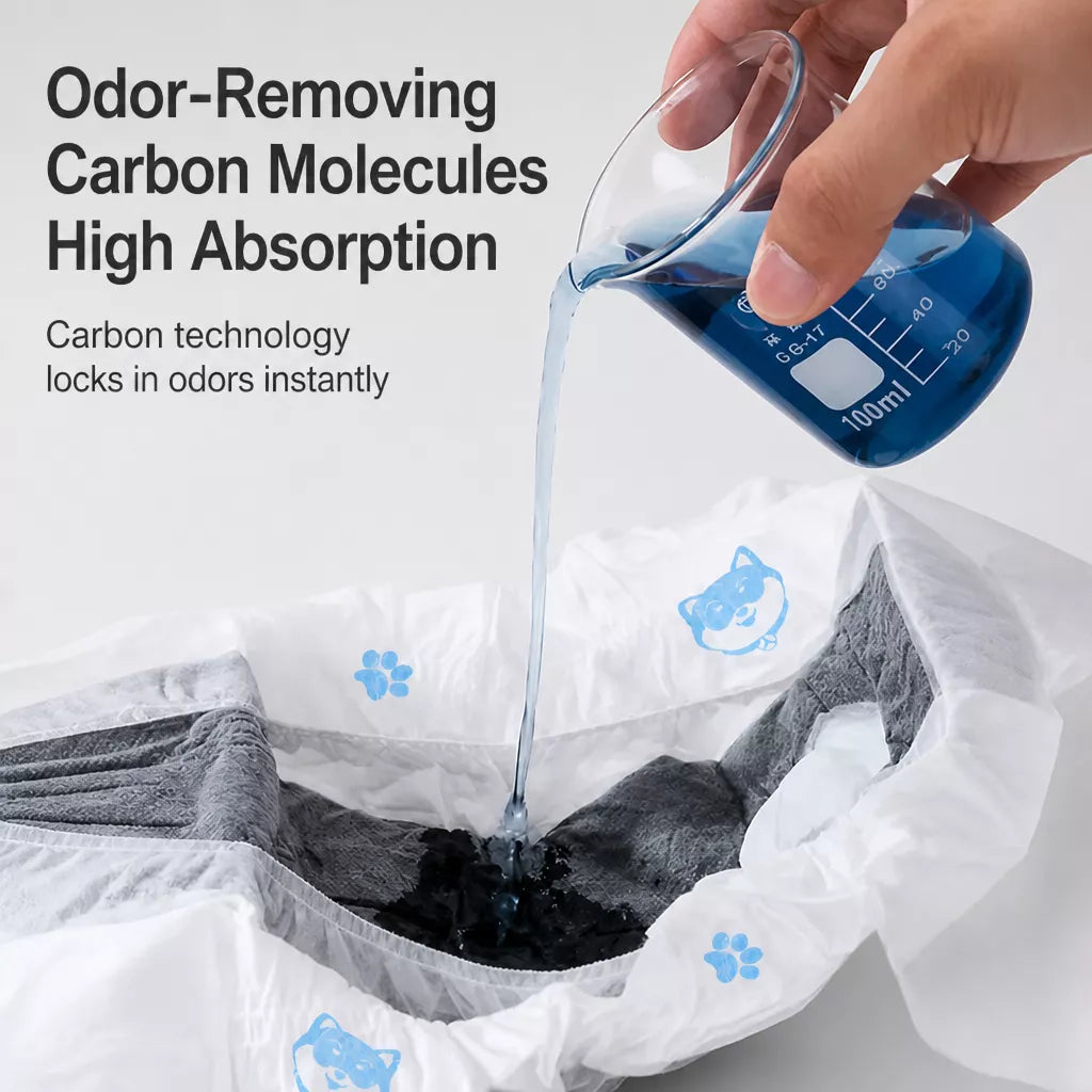 Disposable Dog Diapers for Male and Female Dogs