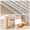 Cot-Style Cat Bed with Washable Scratching Mat