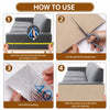 Wall-Mounted Cat Scratcher Mat for Vertical Scratching