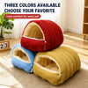 Semi-Enclosed EPE Foam Pet Bed for Cats and Dogs