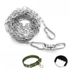 Chain Dog Leash for Walking and Tethering