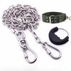 Chain Dog Leash for Walking and Tethering