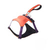 Nylon Harness with Integrated Retractable Leash for Dogs