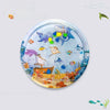Round Water-Filled Pet Mat for Dogs and Cats