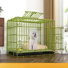 Reinforced Iron Dog Crate with Tray for Small Dogs