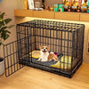 Reinforced Iron Dog Crate with Tray for Small Dogs