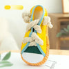 Oxford Cloth Squeaky Slipper Toy for Dogs