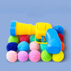 Cat Ball Launcher Toy with Colorful Balls