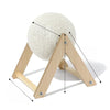 Vertical Soccer Ball-Style Sisal Cat Scratcher