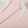 Fairy Cat Teaser Wand with Pom-Pom Toy