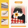Vertical Wall-Mounted Felt Cat Scratcher