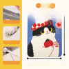 Vertical Wall-Mounted Felt Cat Scratcher