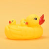 Rubber Bath Toy Set with Ocean Animal Figures