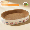 Corrugated Cardboard Cat Scratcher Bed