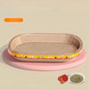 Round Corrugated Cardboard Cat Scratcher Bed