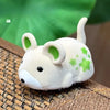 Electronic Plush Hamster Toy with Sound for Cats