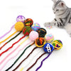 Yarn Ball Cat Toy for Batting and Interactive Play