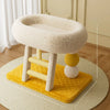 Sisal Cat Scratcher Bed with Integrated Resting Space