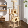 Multi-Level Cat Tree with Scratching Posts and Space Pod