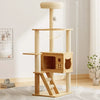 Multi-Level Cat Tree with Scratching Posts and Space Pod