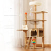 Multi-Level Cat Tree with Scratching Posts and Space Pod