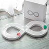 Figure-Eight Track Ball Toy for Cats