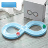 Figure-Eight Track Ball Toy for Cats