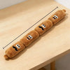 Sausage-Shaped Squeaky Tug Toy for Dogs