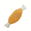 Squeaky Plush Chicken Leg Toy for Small Dogs