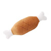 Squeaky Plush Chicken Leg Toy for Small Dogs