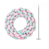 Knotted Cotton-Linen Rope Toy for Small Dogs